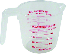 CUP MEASURE 2-CUP PLASTIC 604420 - Cups